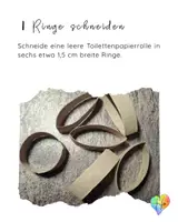 Vorschau - Stundenentwürfe - Wollkugeln basteln mit Papprollen Klasse 1-4 | Upcycling, Nachhaltigkeit im Kunstunterricht · Bastelprojekt - Seite 1