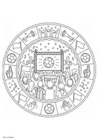 Vorschau - Mal- und Bastelvorlagen - Fußball WM 2026 Mandalas – 11 Ausmalbilder zur Weltmeisterschaft - Seite 3