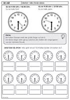 Vorschau - Arbeitsblätter - ⏰ Uhrzeit & Zeitrechnung Klasse 1–4 – Komplettpaket (wachsend) | Uhr lesen, berechnen & umrechnen - Seite 3