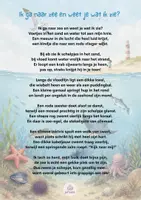 Voorbeeld - Gedicht - "Ik ga naar zee ..." met verwerkingsopdrachten - Voorblad
