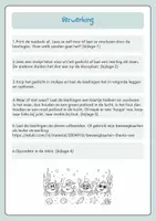 Voorbeeld - Gedicht - "Ik ga naar zee ..." met verwerkingsopdrachten - Pagina 1