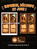 Aperçu - Apprentissages en autonomie - Feelings Jeu de mémoire | Activité ESL & SEL imprimable - Page 3