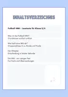 Vorschau - Arbeitsblätter - Lesetexte und Aufgaben zur Fußball-WM / Klasse 5 und 6 - Seite 1