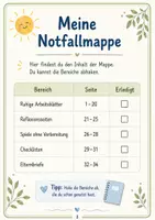 Vorschau - Stundenentwürfe - Notfallmappe für die letzten Schulwochen - sofort einsetzbares Material für die Grundschule - ruhige Arbeitsblätter, Reflexion, Spiele & Checklisten - Seite 2
