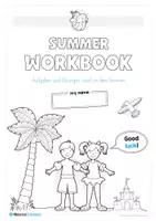 Vorschau - Arbeitsblätter - Sommer/Summer Workbook (21 Arbeitsblätter) - Seite 1