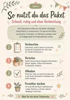 Vorschau - Stationenlernen - Material-Rückgabe & Klassenraum-Checklisten – letzte Schulwoche organisieren | Ferienklar-Check - Seite 1