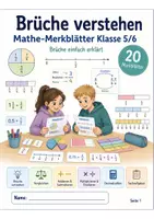Vorschau - Merkblätter - Brüche Einführung - Seite 1