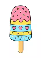 Vorschau - Mal- und Bastelvorlagen - Eis am Stiel gestalten. Vorlagen - Seite 3