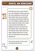 Vorschau - Arbeitsblätter - Daniel in der Löwengrube – Lese- und Arbeitsheft Religion Klasse 3-4 - Seite 1