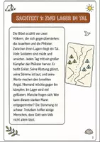 Vorschau - Arbeitsblätter - David und Goliat – Lesetext und Arbeitsblätter Religion Klasse 3-4 - Seite 1