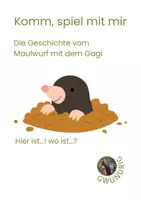 Vorschau - Stationenlernen - Komm spiel mit mir_ Maulwurf_ Hier ist - Deckblatt
