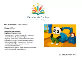 Aperçu - Autre type de ressources - Tobby s'habille - Page de couverture