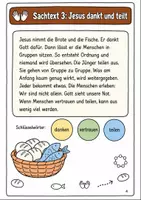 Vorschau - Arbeitsblätter - Die Speisung der Fünftausend – Lesetexte & Aufgaben Religion Klasse 3-4 - Seite 3