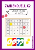Vorschau - Spiele - Zahlenduell x2 - Das bunte Einmaleinsspiel mit Karten - Deckblatt