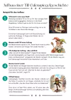 Vorschau - Arbeitsblätter - Eulenspiegelgeschichte Aufbau und Redewendungen - Deckblatt