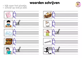 Voorbeeld - Schrijven - oefenboekje E3 - Pagina 3