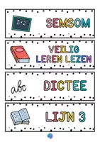 Voorbeeld - Juf Larissa - Dagritmekaarten deel 1 Hoofdletters - Pagina 2