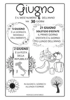 anteprima - Clipart / Immagini originali - MESE DI GIUGNO SPASSOCARTAFORBICE - Pagina 1