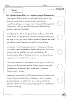 Vorschau - Arbeitsblätter - Differenzierter Lesespaziergang - Fußball - WM Klasse 3-4 - Seite 2