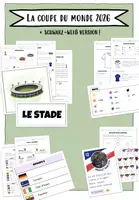 Vorschau - Unterrichtsreihen - La Coupe du monde 2026 - Fußball WM 2026 - Ganze Einheit - Deckblatt