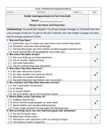 Vorschau - Test - Leistungsnachweis: Fake News und Deep Fakes Multiple Choice - Deckblatt