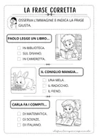 anteprima - Compiti in classe/Test - VERIFICA – LETTURA – CLASSE SECONDA – SECONDO QUADRIMESTRE - Pagina 3