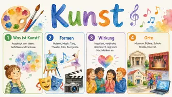Vorschau - Arbeitsblätter - Arbeitsblatt "Kunst" + Onlineübung & MP3 + Infografik - Seite 2