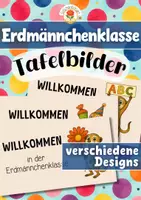 Vorschau - Präsentationen/Tafelbilder - Erdmännchenklasse - Tafelbilder (Klassentier) - Deckblatt