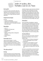 Vorschau - Stundenentwürfe - Jeder ist anders, dennoch sind wir ein Team – Unterrichtsstunde, soziales Lernen, Klasse 3 - Seite 2