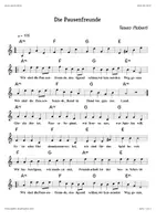 Vorschau - Anderer Materialtyp - Die Pausenfreunde - Herr Roberti - Lead Sheet - Seite 1