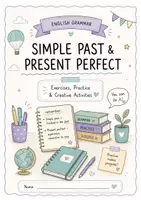 Vorschau - Arbeitsblätter - Present perfect and simple past - Grammatik Klasse 6 - Deckblatt