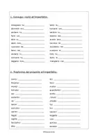 anteprima - Esercizi - L'imperfetto, esercizi grammaticali - Pagina 1