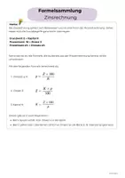 Vorschau - Arbeitsblätter - Zinsrechnung Übungsheft (Klasse 8) | Arbeitsblätter mit Lösungen, Tipp-Karten & Merkblätter - Seite 2