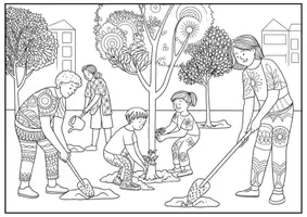 Vorschau - Mal- und Bastelvorlagen - Gesellschaft Mandalas für Kinder Ausmalbilder für Grundschule Kunst - Seite 2