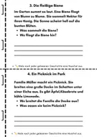 Vorschau - Stundenentwürfe - ☀️ Sommer-Lesepass – 20 Lesegeschichten mit Fragen | 2.–4. Klasse Grundschule - Seite 3