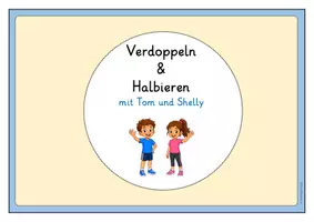 Vorschau - Videos - Verdoppeln und Halbieren mit Tom und Shelly: Interaktive Präsentation mit Bewegung, Mitmachvideo - Seite 1