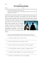 Vorschau - Test - Test / Leistungskontrolle: Kommasetzung - Deckblatt