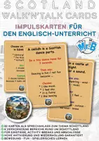 Vorschau - Unterrichtsreihen - Scotland Walk & Talk Cards - Stop & Swap für den Englischunterricht (Klassen 7-8) - Deckblatt