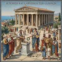 Προεπισκόπηση - Φύλλα εργασίας - Η ποίηση και η θρησκεία των Ελλήνων - Εξώφυλλο