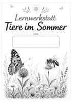 Vorschau - Unterrichtsreihen - Tiere im Sommer Lernwerkstatt - Klasse 2 & 3 (Mit Bildkarten & Ausmalbildern) - Seite 2