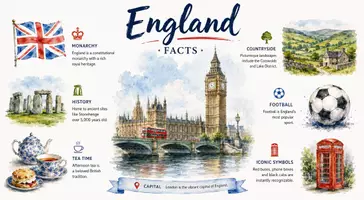 Vorschau - Arbeitsblätter - Arbeitsblätter zum Thema "England Facts" + Lösung & MP3 + Infografik - Seite 3