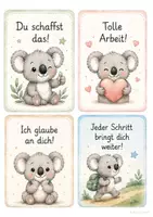 Vorschau - Bildkarten - Koala_Motivationskarten - Seite 3