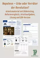 Vorschau - Unterrichtsreihen - Napoleon und Europa – Komplettpaket - Bundle mit 5 ausgearbeiteten Unterrichtsstunden und Lernkontrolle - Seite 1