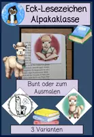 Vorschau - Arbeitsblätter - Lamaklasse / Alpakaklasse • Wachsendes Materialpaket zum Klassentier Lama oder Alpaka – Deko, Organisation & mehr - Seite 1
