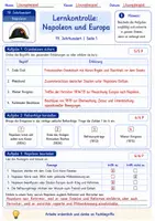 Vorschau - Test - Lernkontrolle: Napoleon und Europa – 19. Jahrhundert - Seite 3