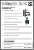Vorschau - Arbeitsblätter - Begleitmaterial zu "Der Gefängnis-Check" (Vertretungsstunde ohne Vorbereitung) - Seite 2