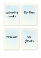 Vorschau - Bildkarten - Summer Holidays Flash Cards - Seite 3