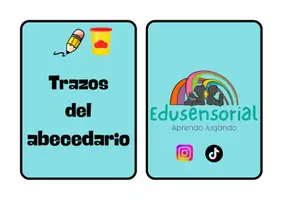 Vista previa - Juegos / Gamificación - trazos del abecedario - página 1