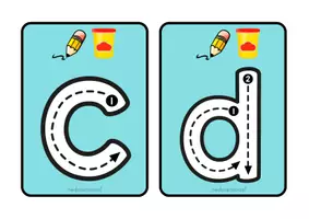 Vista previa - Juegos / Gamificación - trazos del abecedario - página 3