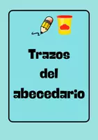 Vista previa - Juegos / Gamificación - trazos del abecedario - Portada